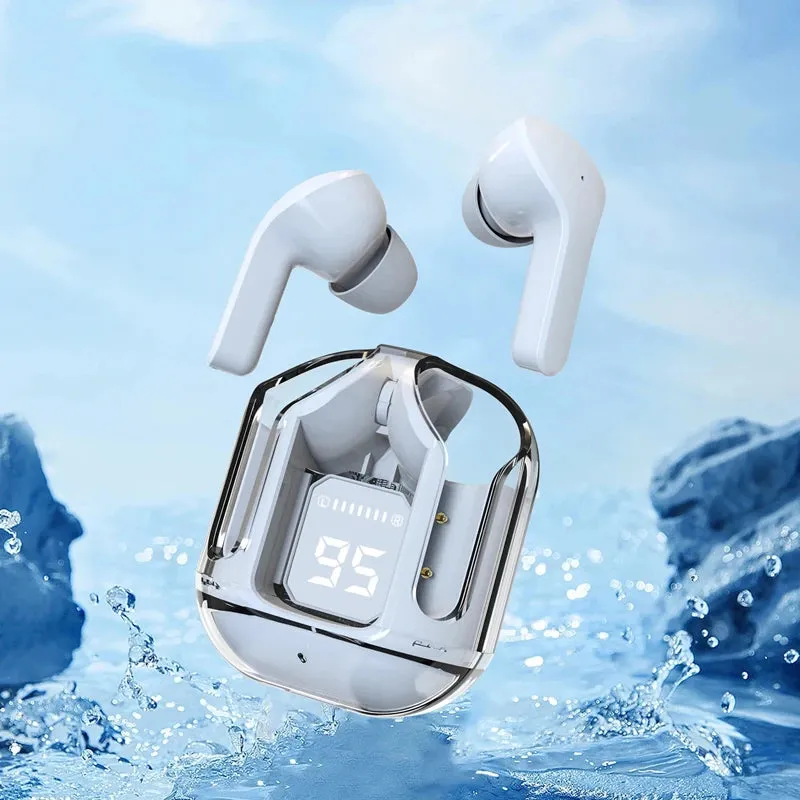 Air31 Wireless Earbuds - Transparent Case