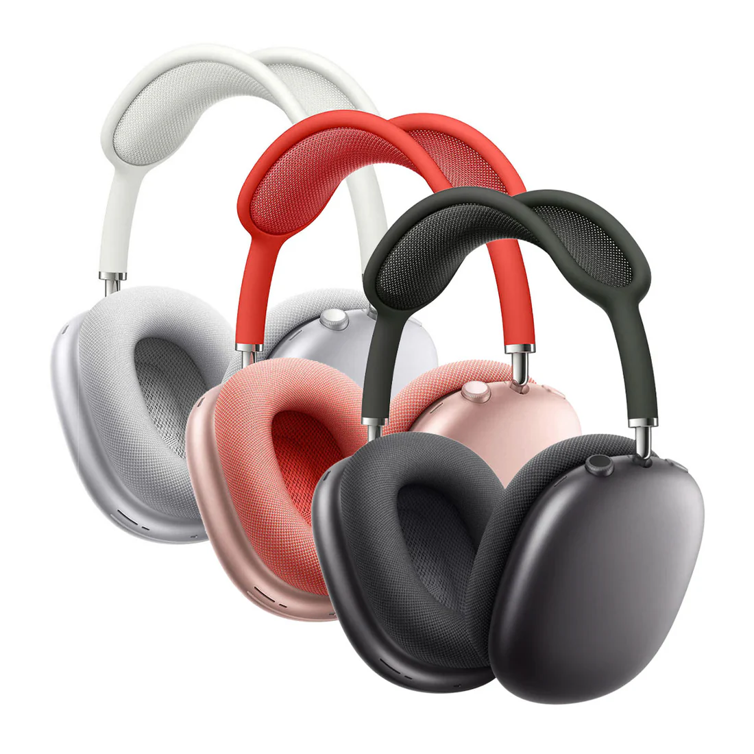 AirPods Pro Max (Premium Copy) – Wireless Over-Ear Headphones | Deep Bass | Premium Style | With Pouch (White)